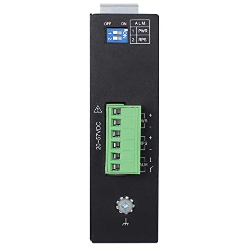 Image of Tripp Lite Industrial 5-Port Managed Gigabit Ethernet Switch, 1 Gbe SFP Slot, 10 /100 /1000 Megabit RJ45 Ports, DIN Mount, -40 to 167F Temperature Range, 3-Year Manufacturer's Warranty (NGI-M05-C1)