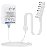 Les paramètres de l'adaptateur d'alimentation : diamètre intérieur de l'interface 2,1 mm ; diamètre extérieur 5,5 mm ; tension d'entrée mondiale 100-240 V AC 50/60 Hz ; tension de sortie : 4,5 V 1000 mA 4,5 W ; bloc d'alimentation 4,5 V certifié UL ; protection OVP, OCP, SCP (OVP : protection de sortie contre les surtensions; OCP : sortie de surtension. Protection SCP : Protection de sortie contre les courts-circuits