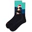 Santa Mona Lisa (Black)