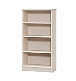 本棚 大容量 オープンラック 木製 幅59.2×奥行31×高さ117cm 日本製 エースラック ライトナチュラル NC-1260LN