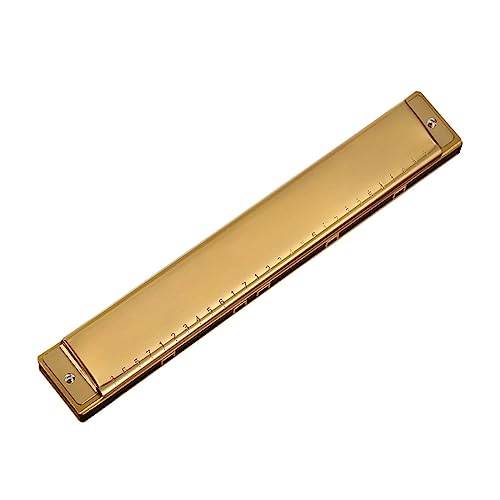 PacuM Harmonica by Instrument Key Harmonica Key of Polyphonic C 28 Hole avec étui for joueurs professionnels étudiants débutants Harmonica (Color : Golden 28 Hole) - Les Beatles, Paul McCartney, John Lennon, RIngo Starr, George Harrison PacuM Harmonica by Instrument Key Harmonica Key of Polyphonic C 28 Hole avec étui for joueurs professionnels étudiants débutants Harmonica (Color : Golden 28 Hole)