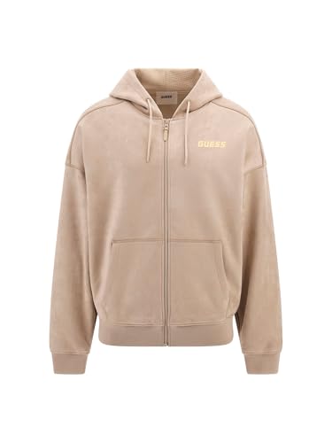 GUESS Men's Daril Zipped Hoodie Sweatshirt