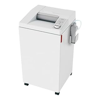 ideal. 2604 High Security Super Micro-Cut Centralized Office Paper Shredder with Automatic Oiler, Continuous Operation , 6–8 Sheet Feed Capacity, 26 Gallon Bin, 1 Horsepower Motor, P-7 Security Level