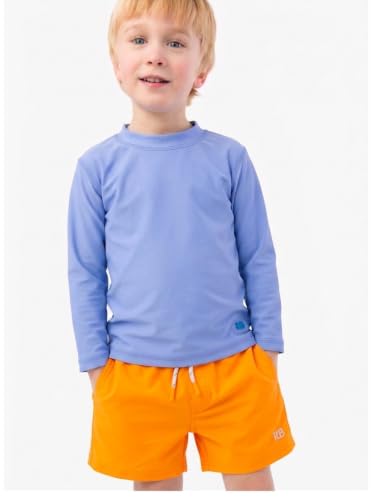 Image of RUGGEDBUTTS Baby /Toddler Boys Long Sleeve Rash Guard Swim Shirt w /UPF 50+