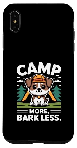 Camp More Bark Less Dog �L�����v �A�h�x���`���[ �A�E�g�h�A �X�}�z�P�[�X iPhone XS Max �p