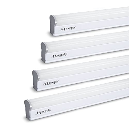 Image of Murphy Heavy Duty Aluminium LED Tube Light 4 Feet 40W - Cool White Batten Pack of 4
