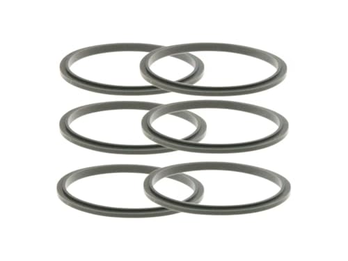(6Pcs) Juego de 6 sellos de goma para licuadora miniatura 1