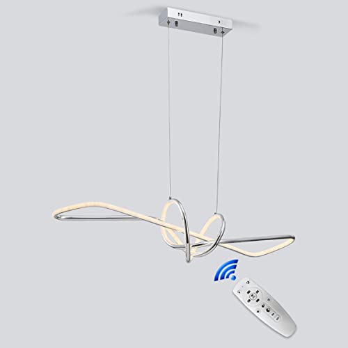 Plafonnier suspension LED télécommande pour ajuster votre lumière - 4