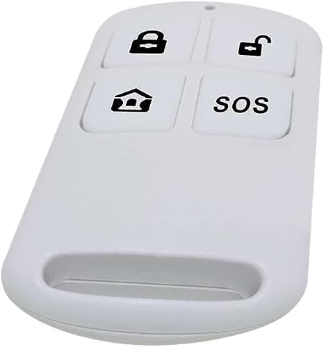 HUXGO Model HXA050 W Pilot Sterujący Do Systemu Alarmowego Funkcja SOS Uzbrajanie I Rozbrajanie Systemu 433/315 MHz