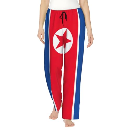 Pantalon de pyjama femme motif Corée pour des soirées cocooning et un style décontracté