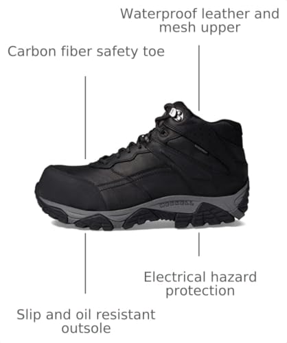 Image of Merrell mens Moab Adventure Mid Wp Cf