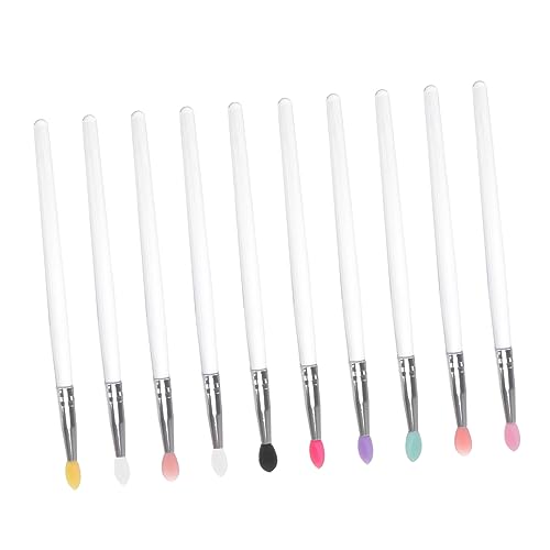 FRCOLOR 10pcs Eye Shadow Brush Set Eye Makeup Brushes for Women Eyeshadow Applicator Makeup Tools Kit