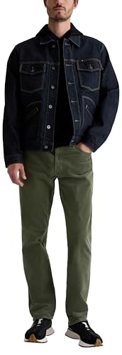 AG Adriano Goldschmied Men's Everett Slim Straight Corduroy Pant