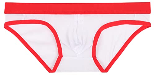 Mens Sexy Underwear See Through Glitter Mesh Lingerie Briefs4