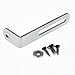 Dopro Quality Stainless Steel Pickguard Mounting Bracket with Pickguard Screws Bolt and Nut for USA GB Standard/Studio Les Paul guitars Chrome