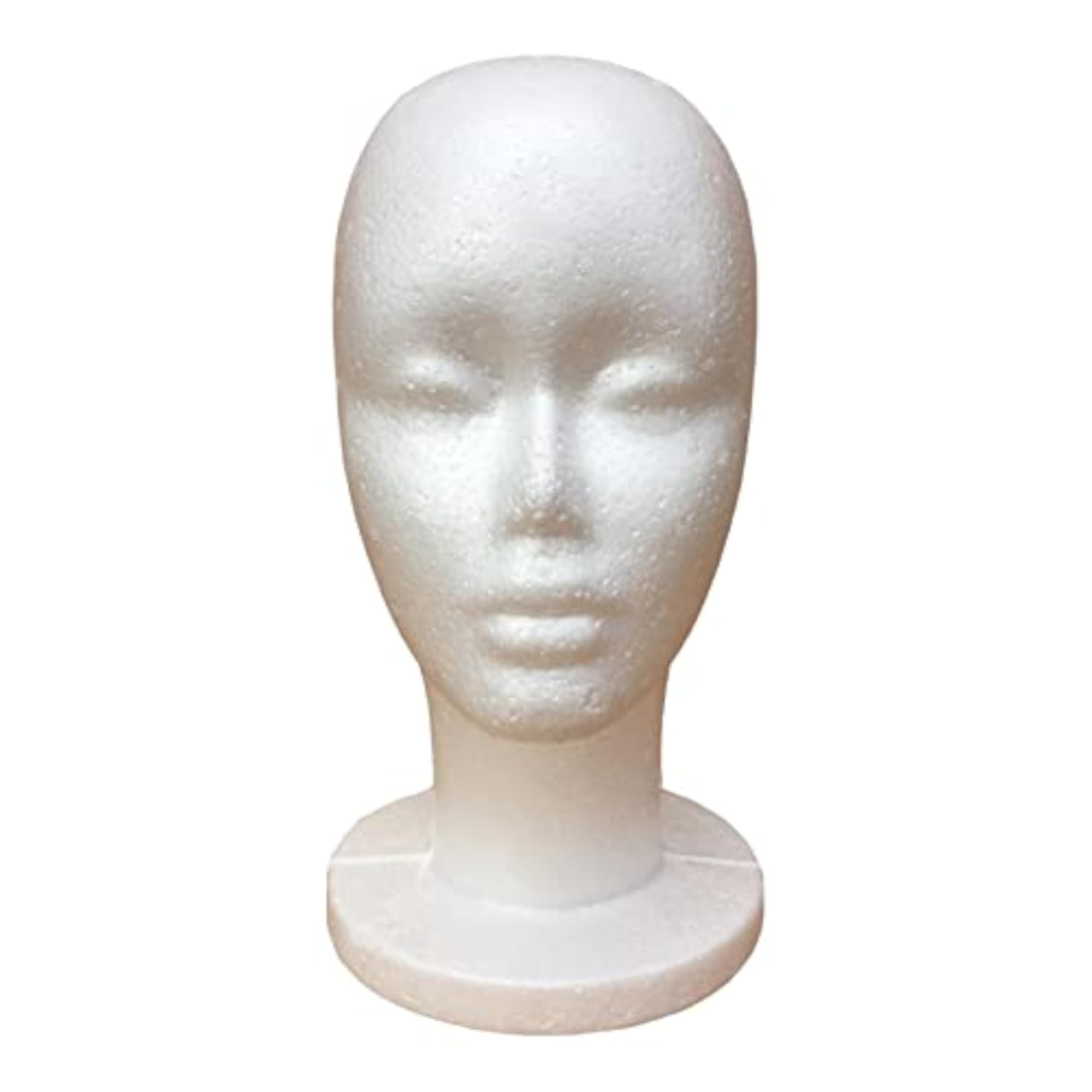 Female Foam Mannequin Head for Display