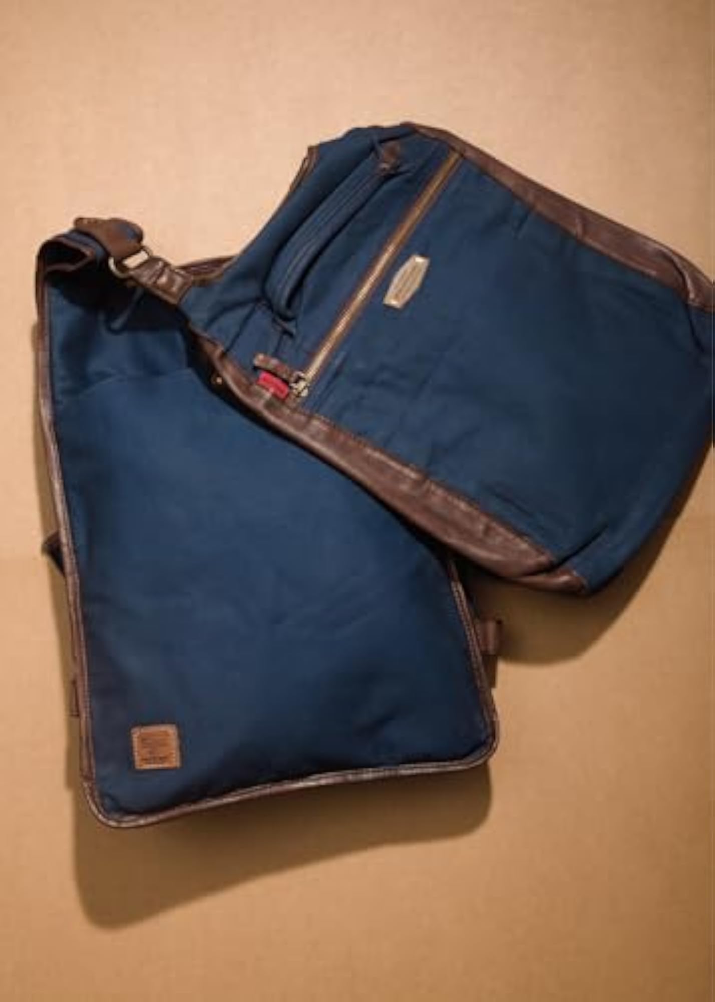 Stylish Black Denim Backpack for Men & Women
