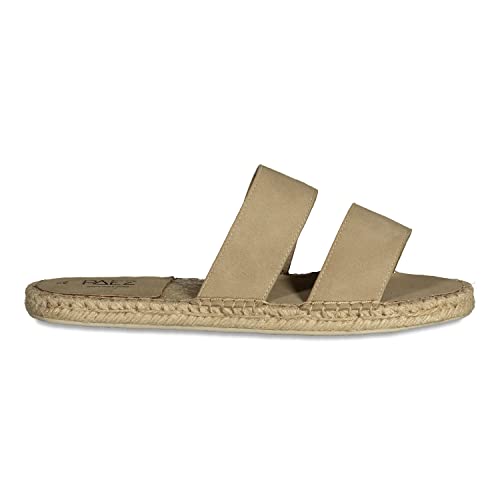 Paez Sandal Straps, Alpargatas Mujer, Beige, 42 EU