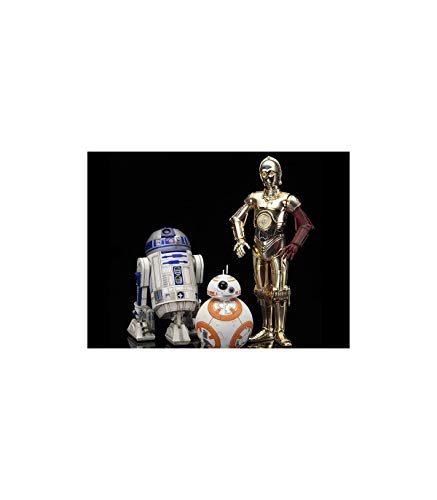 Kotobukiya ksw114 Maßstab 1: 10 'C-3PO & R2-D2/mit bb-8 ARTFX + Statue