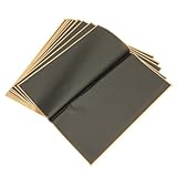 CONGARTENO 20 piezas Papel para Envolver de Flores Negro Material Floristería con Acabado y Decorativo para Bodas Cumpleaños Eventos