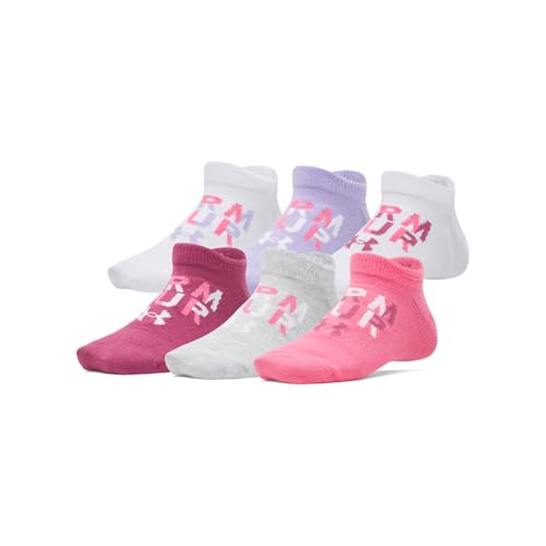 Under Armour Boys' Youth Essential No Show Socks 6 Pack