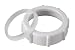 LDR Industries 506 6525 Slip Nuts, White