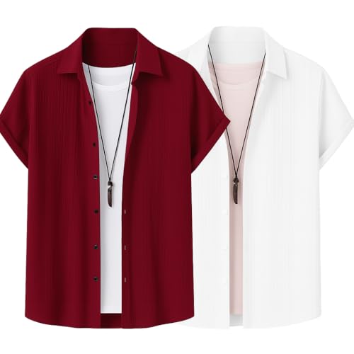 Image of Lymio Stylish Casual Regular Fit Shirt for Men|| Men Regular Fit Shirt (Available in Combo Packs) (S-Kent-)