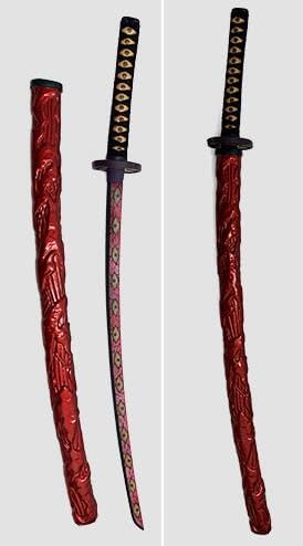 刀道具武器 鬼滅の刃 刀 黒死牟 日輪刀 模造刀 コスプレ