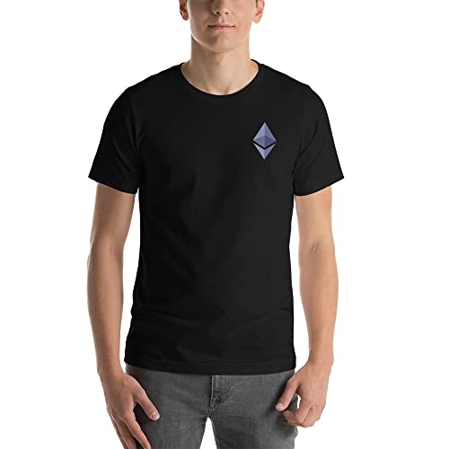 Ethereum Logo T Shirt - ETH Cryptocurrency T Shirt for Ethereum Lovers