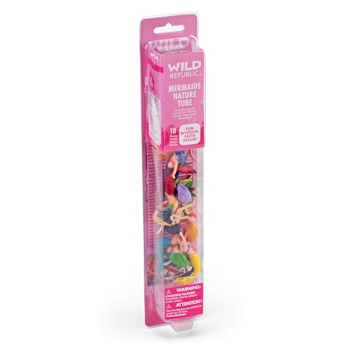 Wild Republic Nature Tube Mermaid Figurines - 13