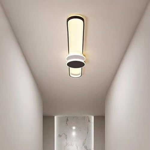Plafonnier LED design nordique encastré avec diffuseur acrylique - 7