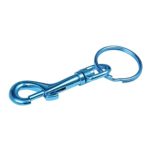 Hillman Metal Assorted Snap Hook Key Ring