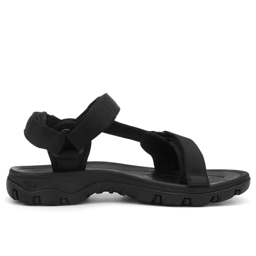 Image of Women's Hiking Sport Sandals Water Outdoor Athletic Shoes With Arch Support Adjustable Velcro Beach Shoes