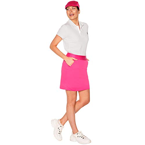 Royal & Awesome Pink Golf Skirts for Women, Skorts Skirts for Women with Pockets