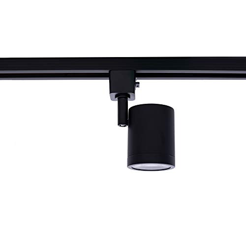 Wac Lighting, Charge Led Line Voltage Track Head 3000K In Black For L Track #TOP4