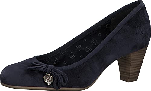 s.Oliver Classic Pumps, dunkelblau, 5 UK