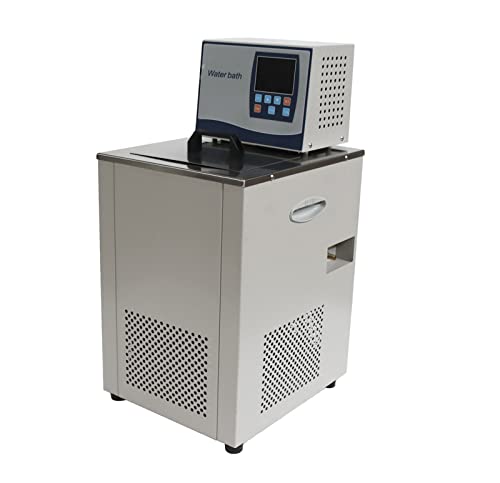 TECHTONGDA Laboratory Chiller Circulator 6L Chiller Low Temperature Cooling Liquid Circulator Pump Chiller Lab Recirculating Chiller Water Bath Recirculating Water Cooling Chiller -20℃-100℃ for Lab