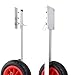 Zxpjkyu Premium Boat Launching Wheels for Watercraft, Right Angle
