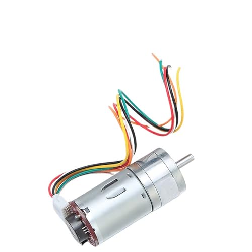 Moteur JGA25-370 avec codeur pour corriger les écarts de trajectoire