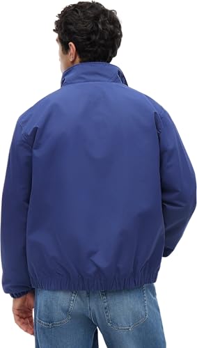 Tommy Jeans Herren Windbreaker Jacke mit Stretch-Bündchen und -Saum, Violett (Blue Storm), XL – Ansicht 2