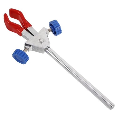 KICHOUSE Universal Lab Clamp Chemistry Lab Equipment Test Tube Holder Clip Flask Clamp Adjustable Prong Jaw