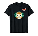 monkey earmuffs hohoholidays emoticon emojis T-Shirt