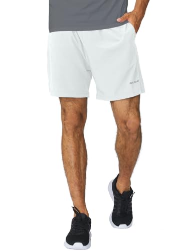 Image of baleaf Men's 5 inch Running Athletic Shorts with Liner /No Liner