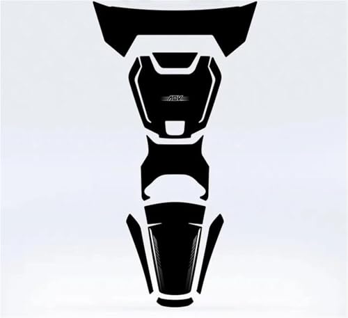 Protection Réservoir SYM Husky ADV150 en Cuir Givré Noir - Design Élégant et Durable