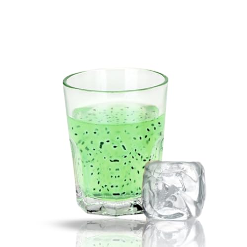 Image of Yera Designer Tumbler Set of 6, 205 ml Each | Transparent | Hot & Cold Drinks, Juice, Cocktail, Milkshake, Smoothie | Ideal for Home, Party, Restaurant, Gifting | Special Occasions