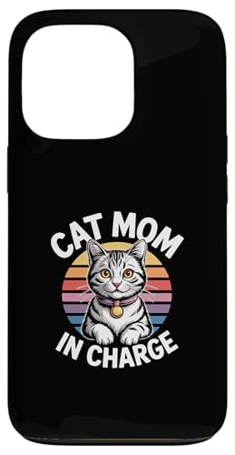 Cat Mom In Charge �X�}�z�P�[�X iPhone 13 Pro �p