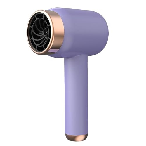 Asciugacapelli Senza Fili - Phon Portatile Silenzioso Con 3 Livelli Di Velocità (Aria Calda E Fredda) | Asciugacapelli Ricaricabile USB Per Vacanze, Campeggio, Spiaggia, Bambini, Donne, Dormitorio, Pa