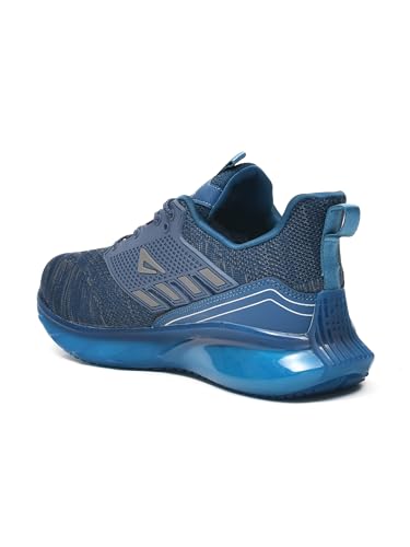 Image of Impakto Gravity Running Shoes for Men | Lightweight & Breathable Sports Shoes | Soft Cushioned Insole | Anti Skid EVA Sole | Laceup Shoes for Jogging, Walking, Gym & Casual Outings