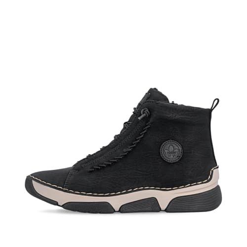 Rieker Damen Stiefeletten 45912-00 Schwarz Gr. 38 – Ansicht 5