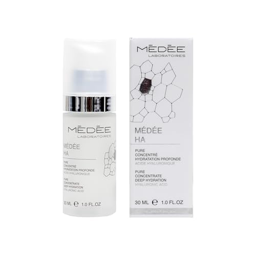 Medee Pure Hyaluronic Acid Serum – Concentrated Formula for Deep Hydration, Skin Plumping, Wrinkle Reduction & Redness Relief – All Skin Types, 30ml